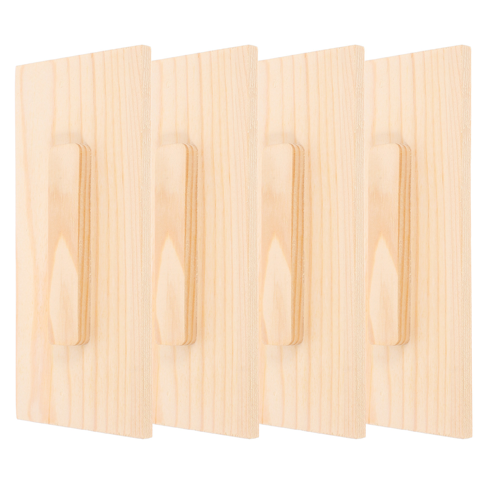 木製長方形石鹸型4点セット。洗練されたデザインで、簡単に取り - Soap Making Diy Kit のレビューと価格