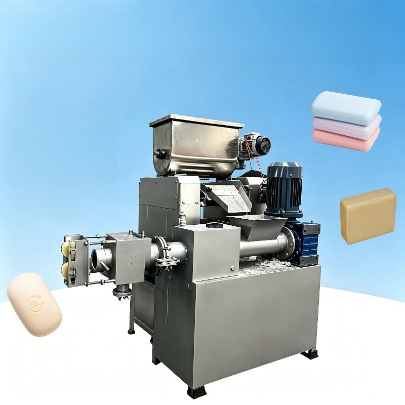 コンパクトな自動石鹸製造機、練り込み用三連ロールミル機能付き - Soap Making Ins のレビューと価格